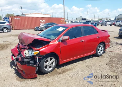 2012 Toyota Corolla S/Le from USA, damaged, VIN 5YFBU4EE6CP006775